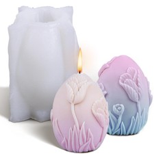 Moule à bougie en silicone 3D