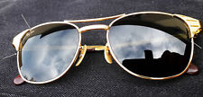 Lunettes RAY-BAN W0386 Plaquée OR Bausch&Lomb Signet Très Rares