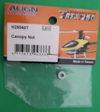 Align TREX250 Canopy Nut H25040T for T-Rex 250, New, Single Item Japan 88n