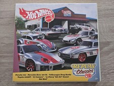 HOT WHEELS MATTEL 80 . Coffret de 7 véhicules REPLAY THE CLASSICS .  JFH01