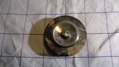 Sonnette ronde marbre breche - ronde,
