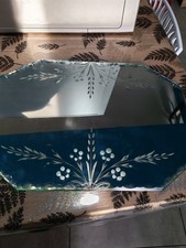 ancien Miroir Italien en verre