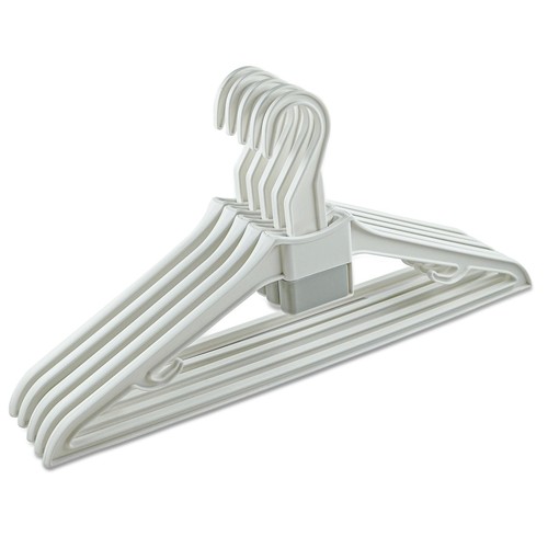 Lot cintres en plastique - de,