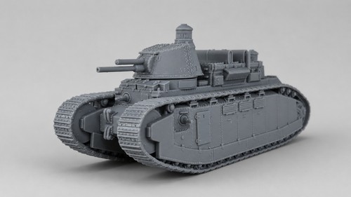 Fcm heavy tank - tank, ww2