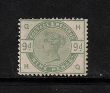 Great Britain #106 Very Fine Mint Full Original Gum Very Lightly Hinged