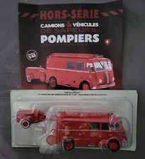 Pompiers Le Berliet Gla 5f N/4. H.S .Échelle 1/43 Fourgon D'incendie Normalisé 