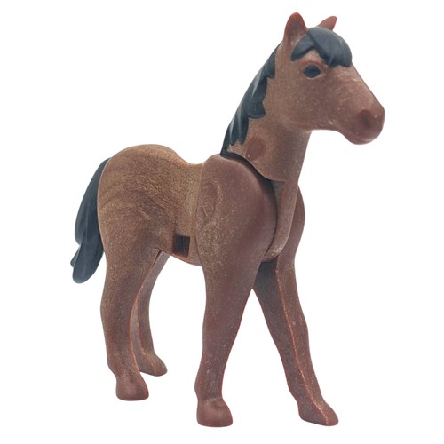 Playmobil cheval marron - , foncé