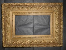 Cadre Ancien En Bois Doré à