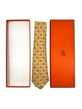 Cravate Hermès en soie Made