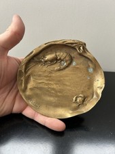 VIDE POCHE BRONZE ART NOUVEAU ALEXANDRE VIBERT 