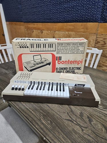 Vintage bontempi electric - electric, 8