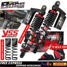 YSS G-SPORT Black Series Shock Absorber 350mm. For YAMAHA XMAX300 23 24 25 [Bra]