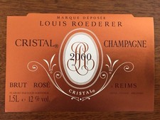 Une étiquette de champagne