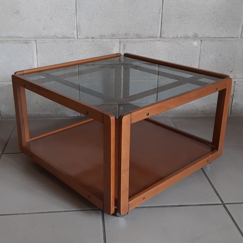 Table basse carrée - basse, et