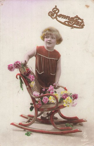 Bonne annee petite fille - cp,