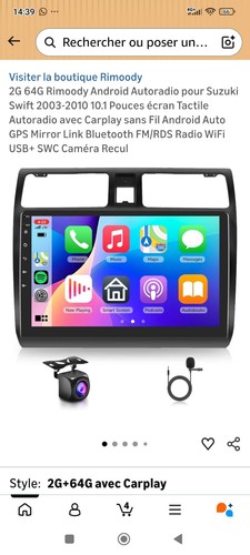Poste radio gps pour suzuki - poste,
