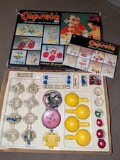 Vintage Capsela 500 Motorized Land and Water Model Building Kit 1978 Near Comple