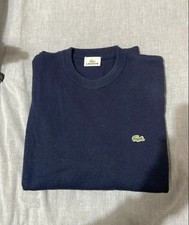 LACOSTE Pull homme bleu marine