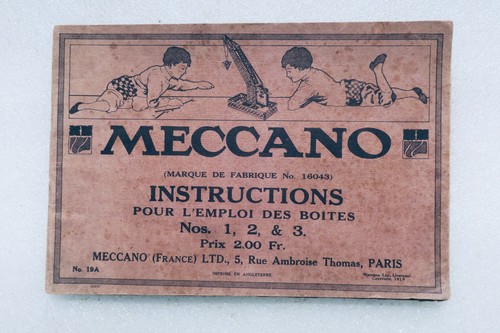 Meccano marque fabrique - (marque, de