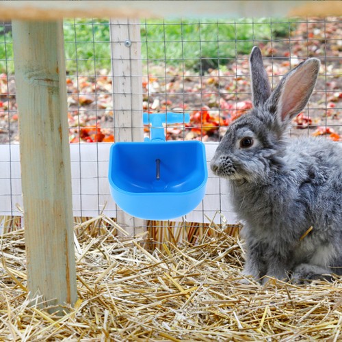 Blue reusable rabbit cage - blue,