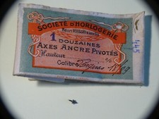 WATCHMAKING PART LONGINES WATCH 18/89 ONE PIVOT AXIS