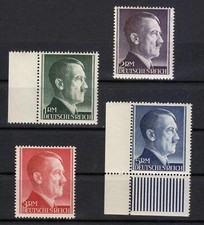 Germany 1944 MNH 799B-802B Adolf Hitler. Dicator of Germany Perf. 14 Luxe 003
