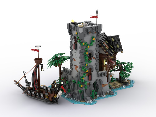 Moc 163589 the crimson outpost - moc-163589,