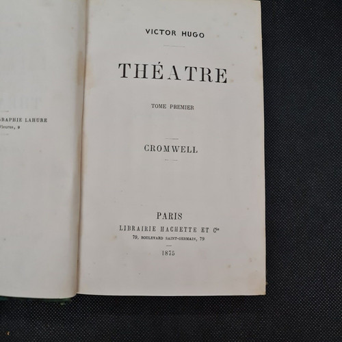 Ouvrage ancien théâtre par - "théâtre",