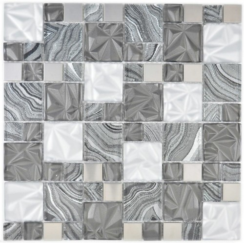 Küchenfliese miroir mosaïque - miroir,