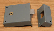 VINTAGE ancienne SERRURE de