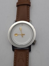 AKTEO Designer Watch Rare and Unusual Cuisine Spoon Fork Design New Battery Work