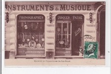 NICE: musical instruments phonograph discs pathé, 7 rue hancy - tr