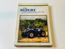 Suzuki Service Repair Shop Maintenance Manual QuadRunner LT-4WD King Quad 250