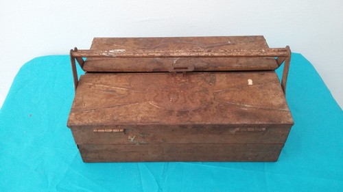 Ancienne boite outils caisse - boite,