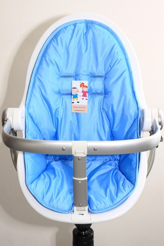 The brown cover for highchair