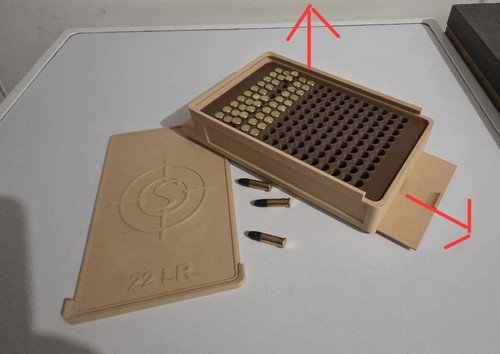 Boite rangement 22lr - de,