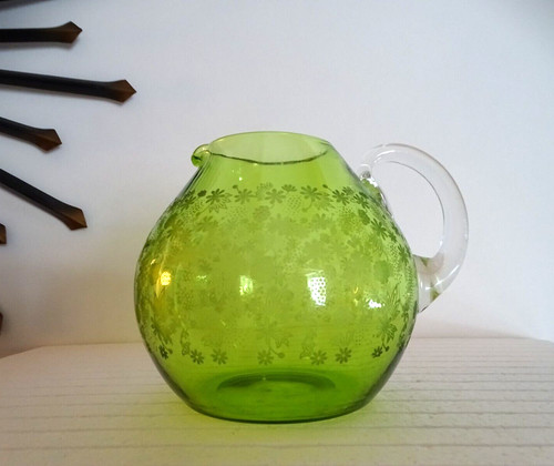 Cruche broc eau cristal - cruche,