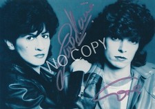 100% Original Autographe Carte