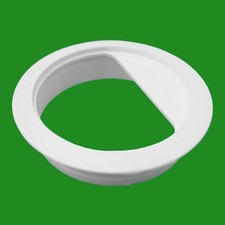 1x 80mm Blanc Alinge-Meuble