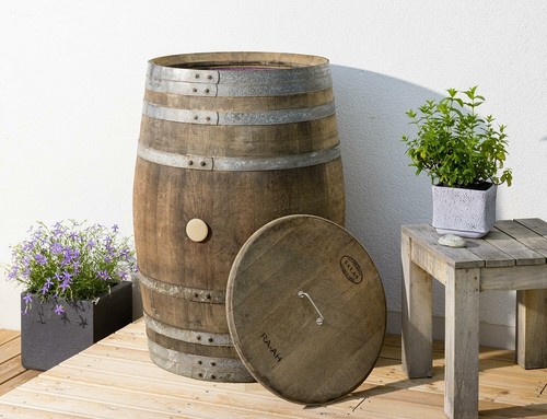 Tonneau bois cuve baril - cuve,,