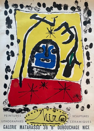 Joan miro galerie matarasso - ,