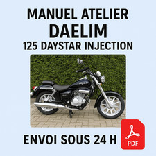Manuel Atelier Daelim 125