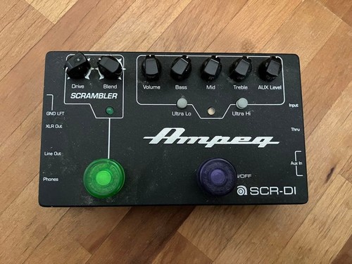 Préamplificateur ampeg scr - préamplificateur,