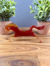 Cheval en verre de Murano -