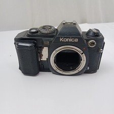 Appareil photo reflex argentique 35 mm Konica FS-1 boîtier noir vintage (non ...