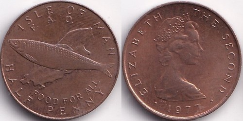 Half penny 1977 ile - 1/2,