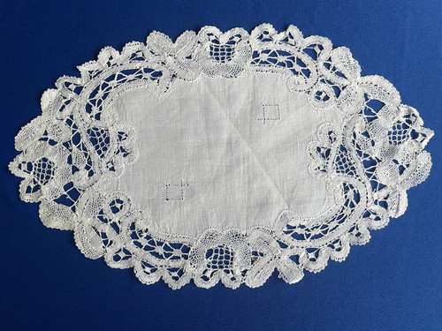 Napperon ancien dentelle au - ancien,