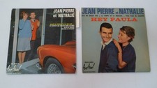 Lot de 2 disques vinyles 45T
