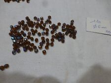 lot de 120 PERLES  en cristal