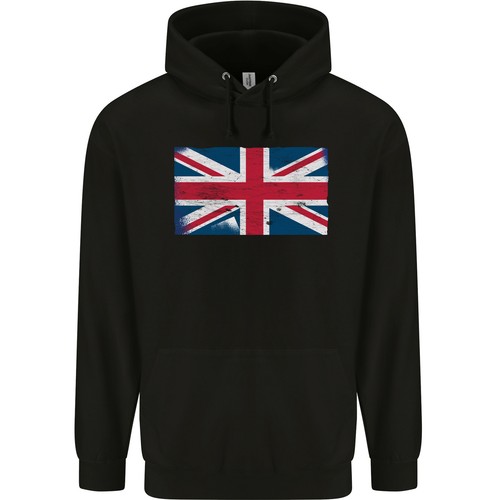 Hoodie enfant avec drapeau - en,